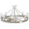 28" Hinkley Sawyer White Wet Rated LED Fandelier Smart Ceiling Fan