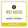 28" Hinkley Sawyer White Wet Rated LED Fandelier Smart Ceiling Fan
