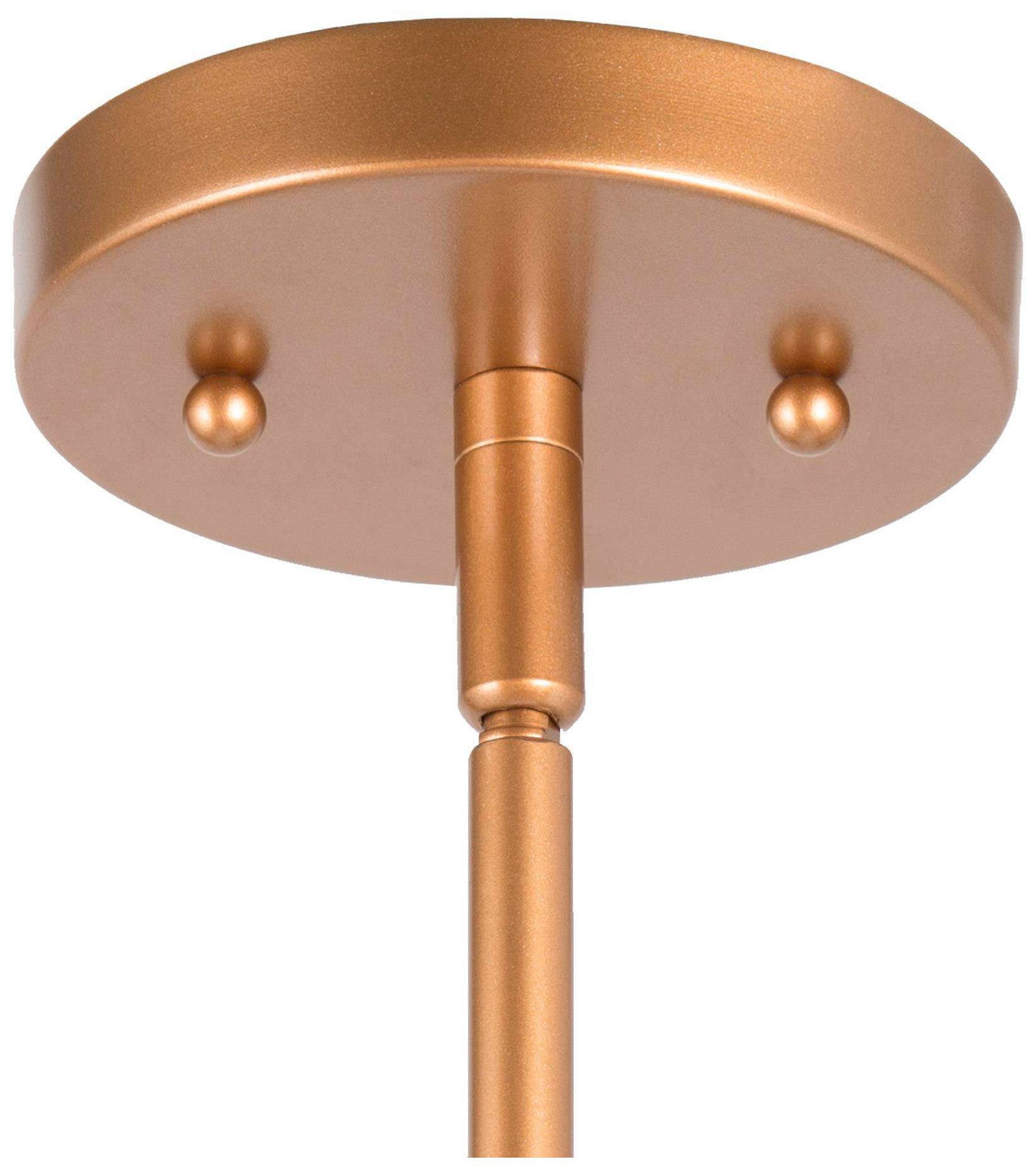 Image 4 28"W 6-Light Gold Wheel Glass Chandelier more views