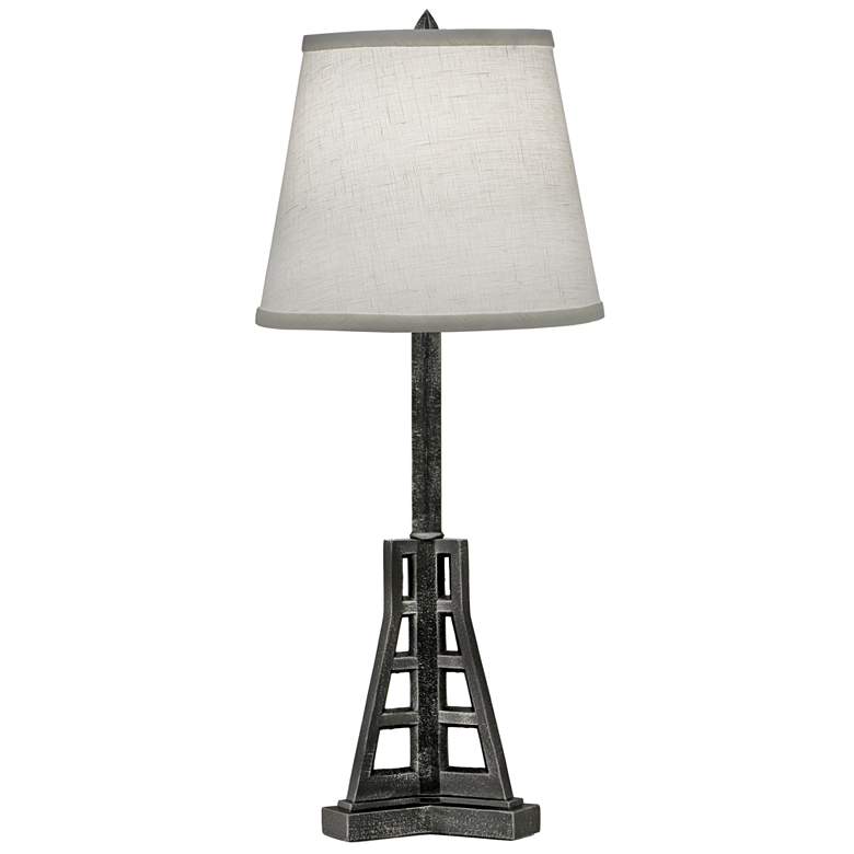 Image 1 29" H Charcoal Contemporary Buffet Lamp