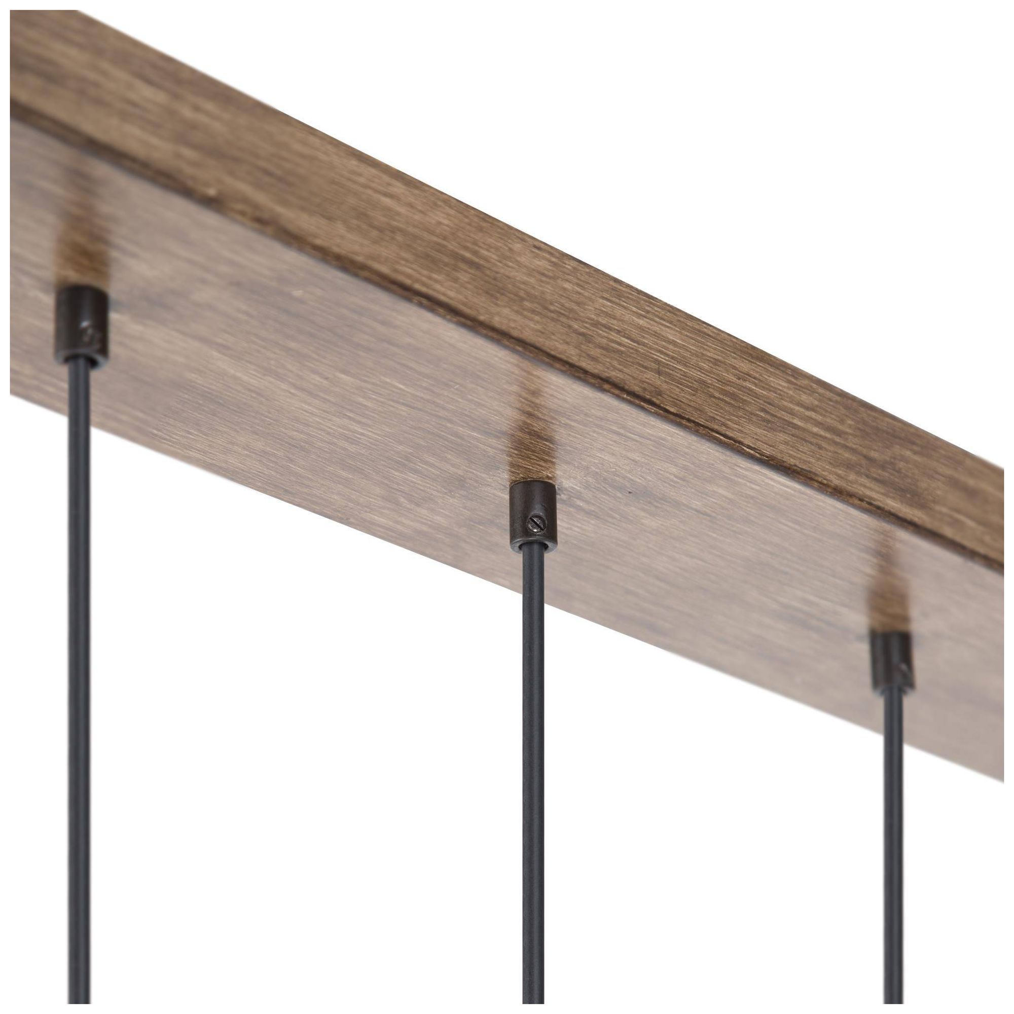 Image 4 29" Wide 5-Light Brown Mason Jar Cluster Island Chandelier more views