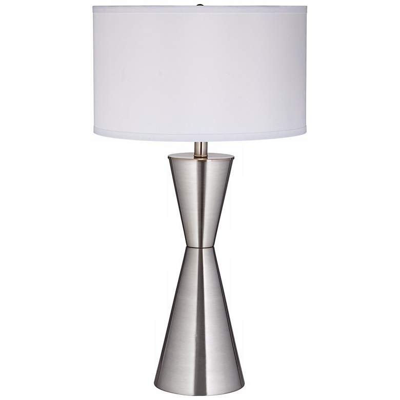 Image 3 2D401 - Brushed Steel Table Lamp