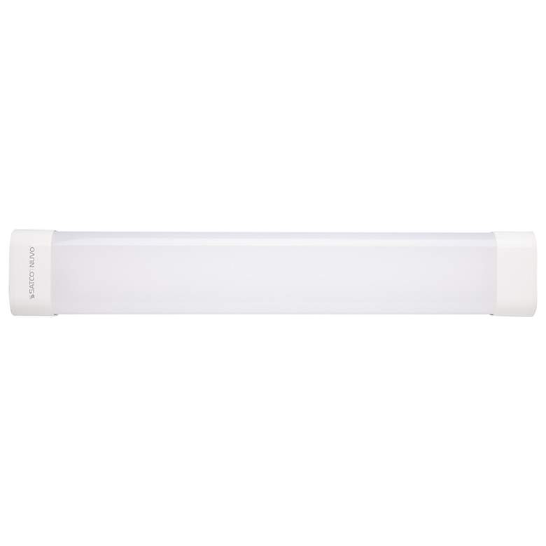 Image 3 2Ft 20 Watt LED Tri-Proof Linear Fixture CCT Selectable IP65 Rated more views