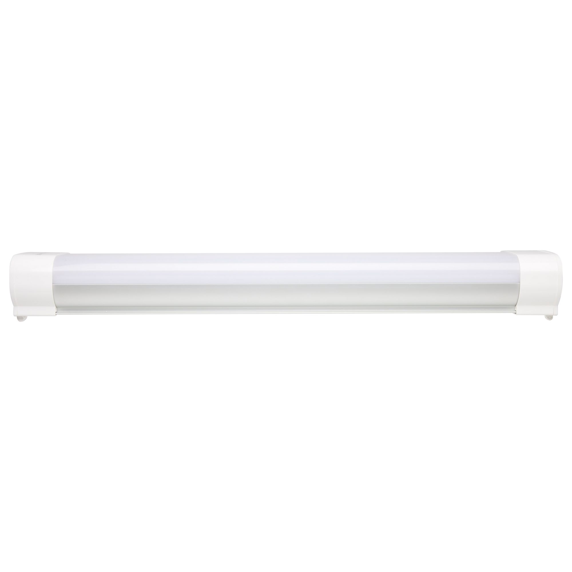 Image 4 2Ft 20 Watt LED Tri-Proof Linear Fixture CCT Selectable IP65 Rated more views
