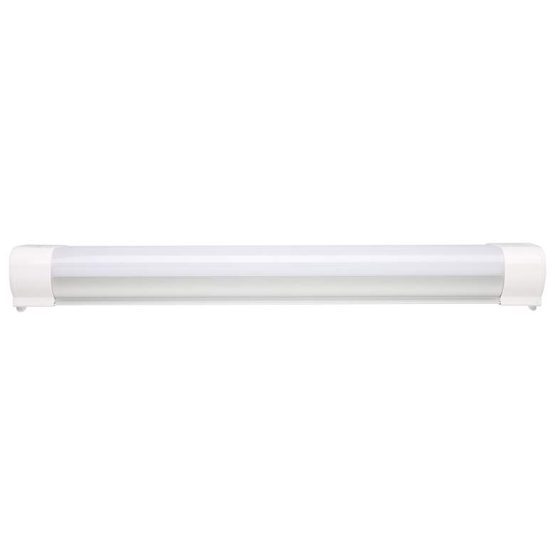 Image 4 2Ft 20 Watt LED Tri-Proof Linear Fixture CCT Selectable IP65 Rated more views