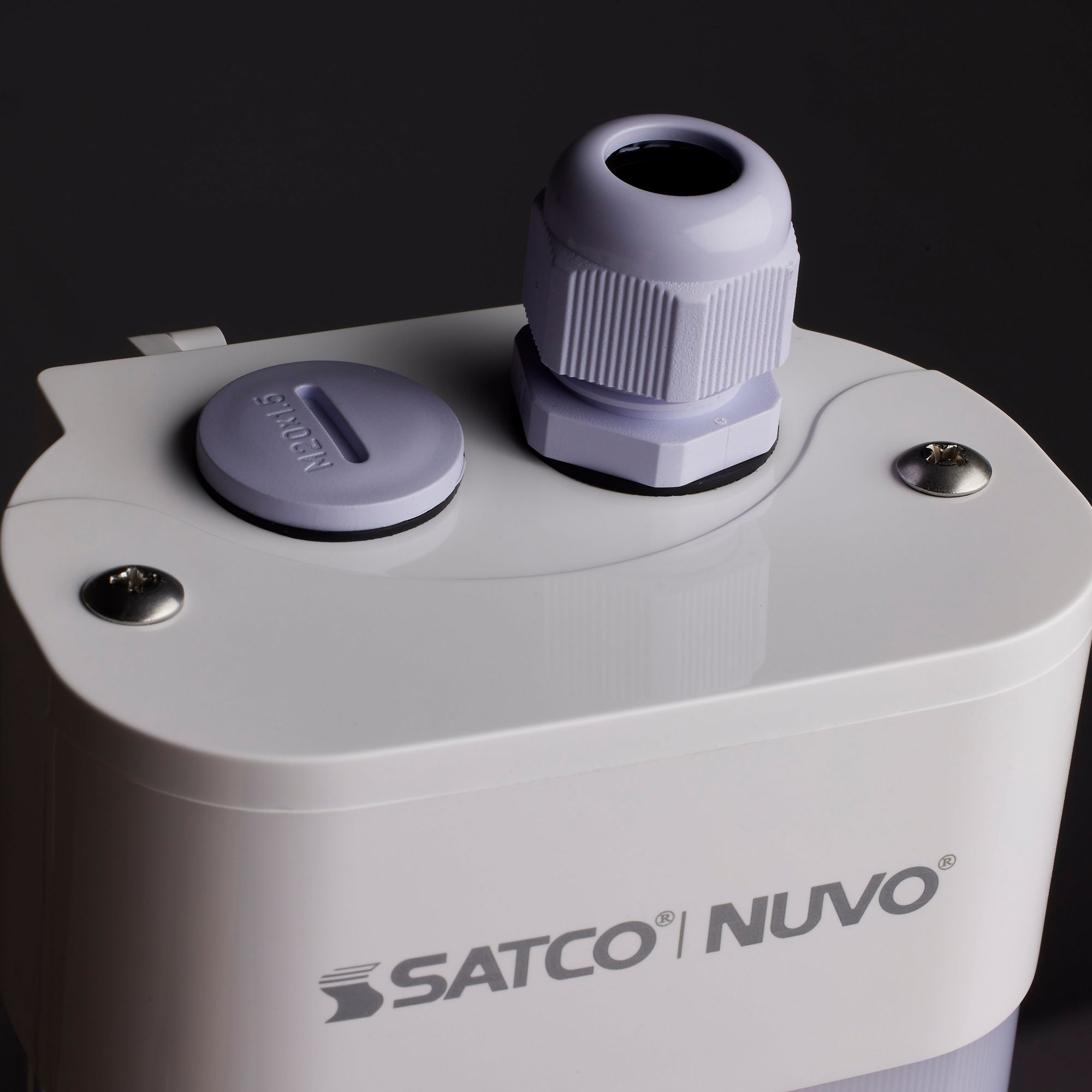 2Ft 20 Watt LED Tri-Proof Linear Fixture with Integrated Microwave Sensor