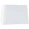 2K252 - White Linen Rectangular Lamp Shade