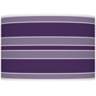Color Plus Ovo 28 1/2&quot; Bold Stripe Shade Acai Purple Table Lamp
