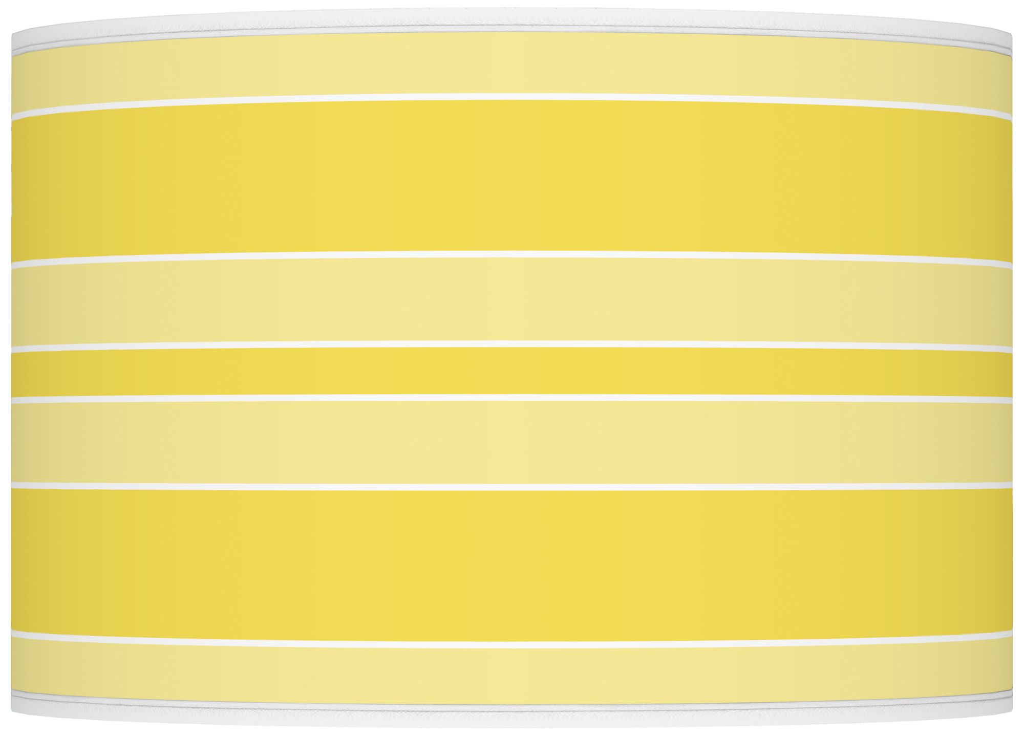 Color Plus Ovo 28 1/2" Bold Stripe Shade Lemon Twist Yellow Table Lamp