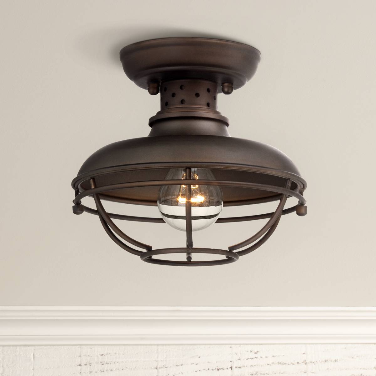 Country - Cottage, Flush Mount, Outdoor Lighting | Lamps Plus