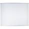 2W130 - Brussels White Drum Lamp Shade