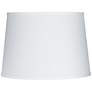 2W131" - Brussels White Drum Lamp Shade