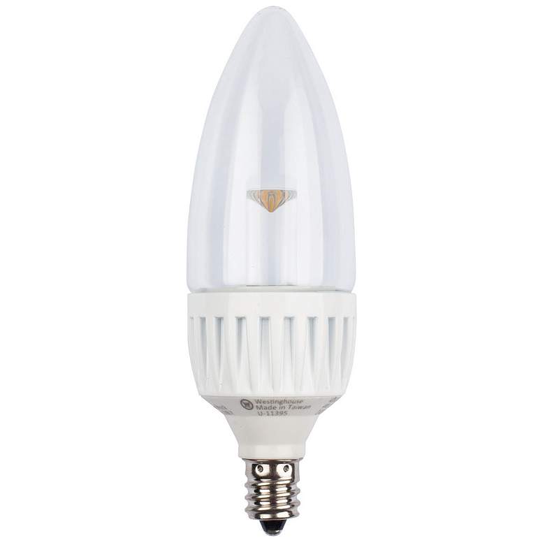 Image 1 3.5 watt Torpedo LED Candelabra Base  Bulb