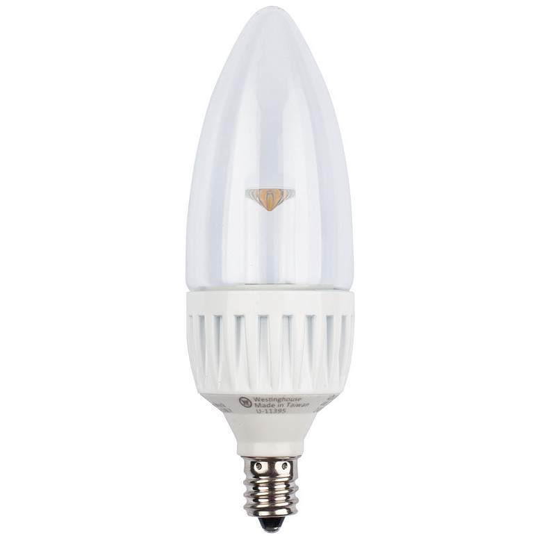 Image 1 3.5 watt Torpedo LED Candelabra Base Bulb
