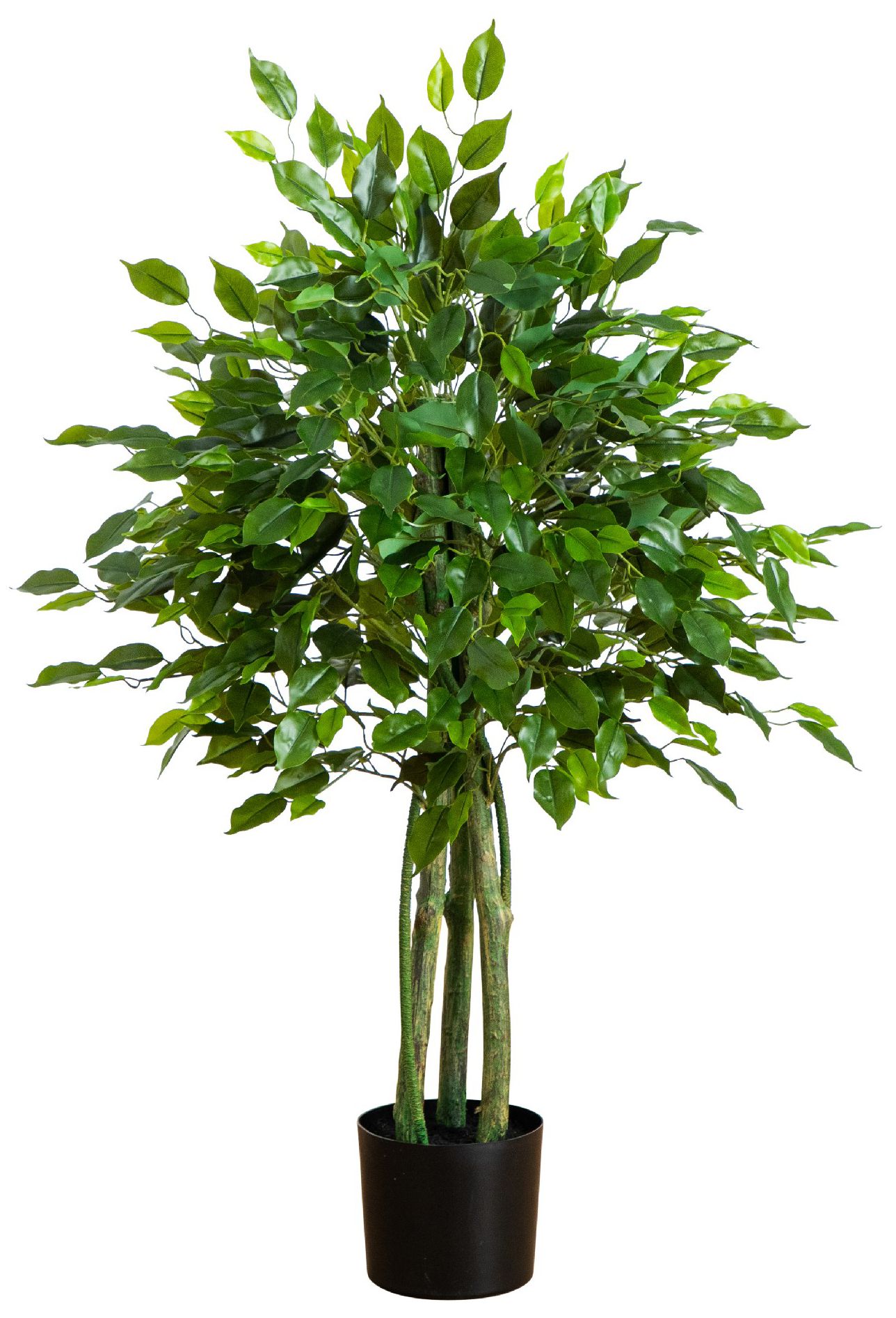 Image 2 3.5ft. UV Resistant Artificial Ficus Tree (Indoor/Outdoor)