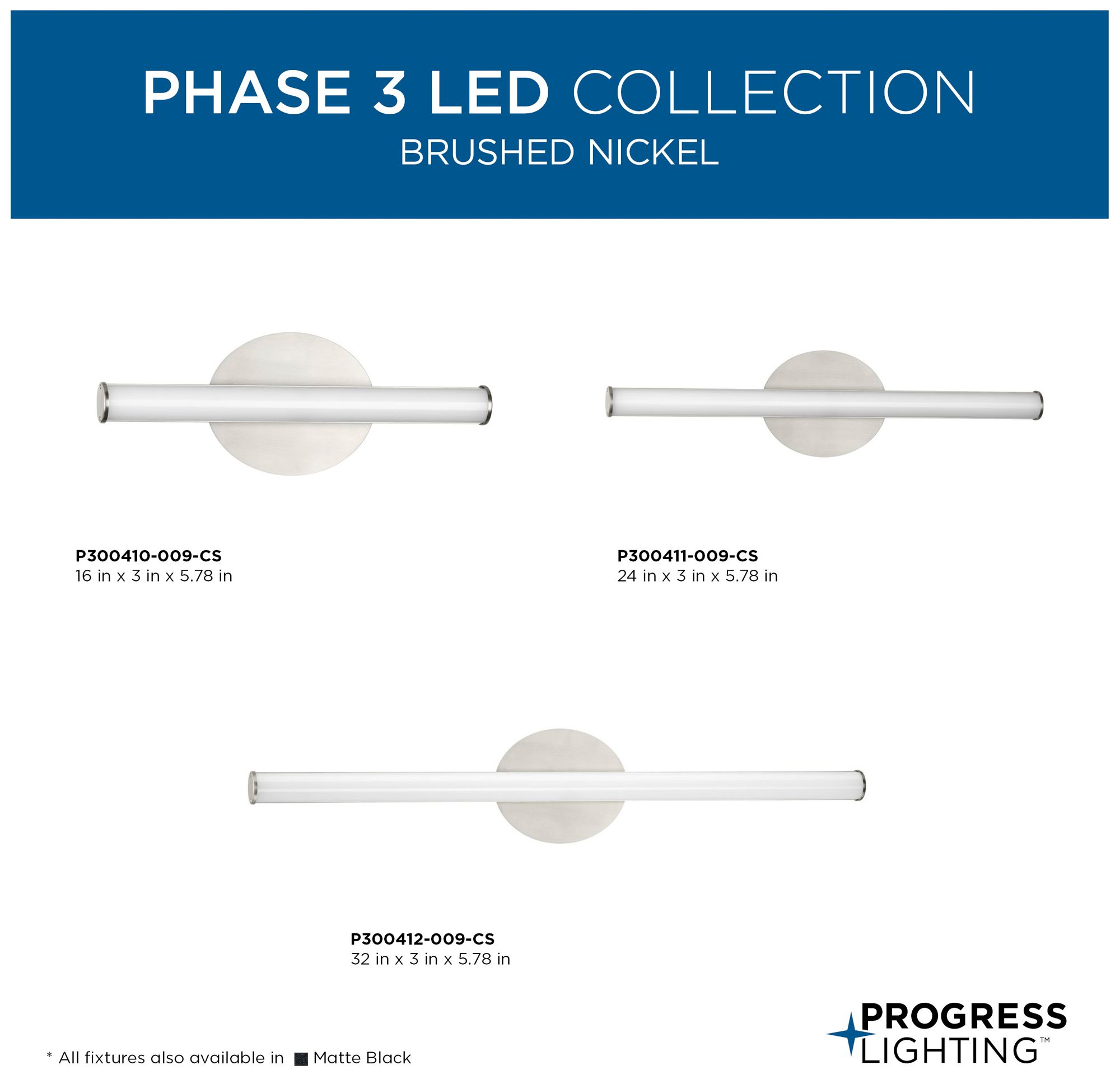 3 Collection 32 in. Large Modern 3CCT Integrated LED Linear Vanity Light