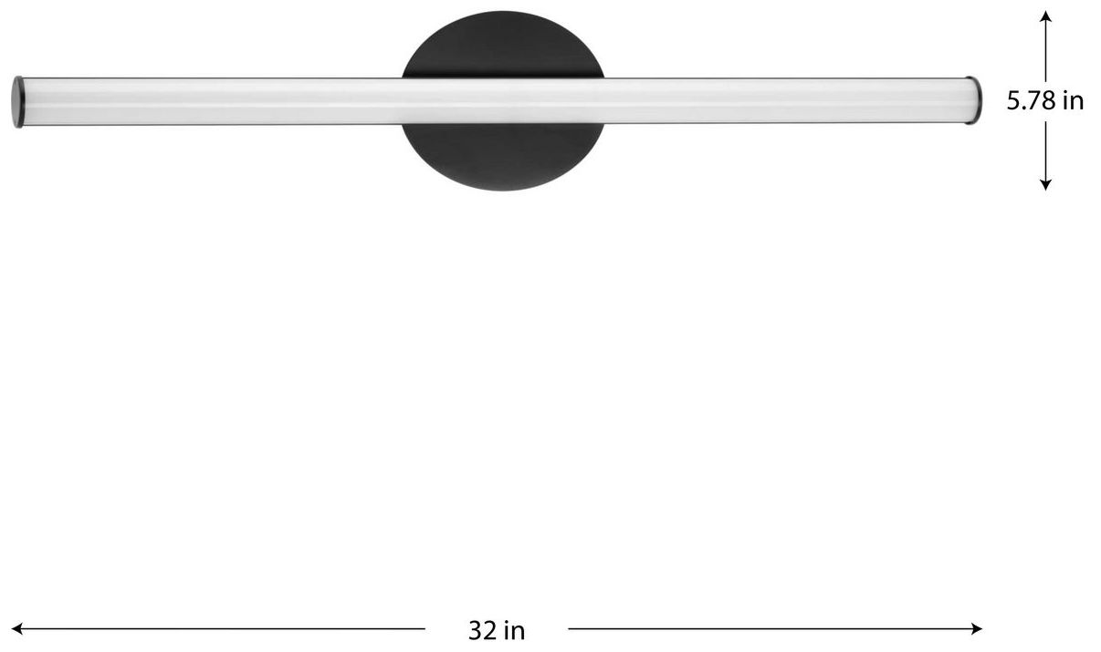 Image 4 3 Collection 32 in. Large Modern 3CCT Integrated LED Linear Vanity Light more views