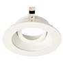 3" White 750 Lumen LED Fire-Rated Round Gimbal Recessed Kit