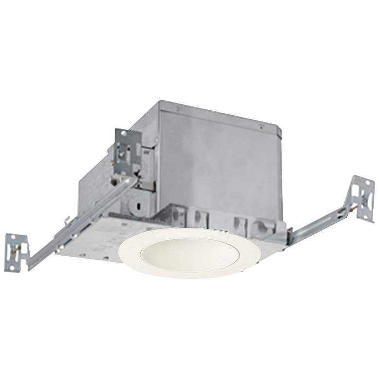 Image 1 3" White 950lm LED Adjustable Round Reflector Recessed Kit