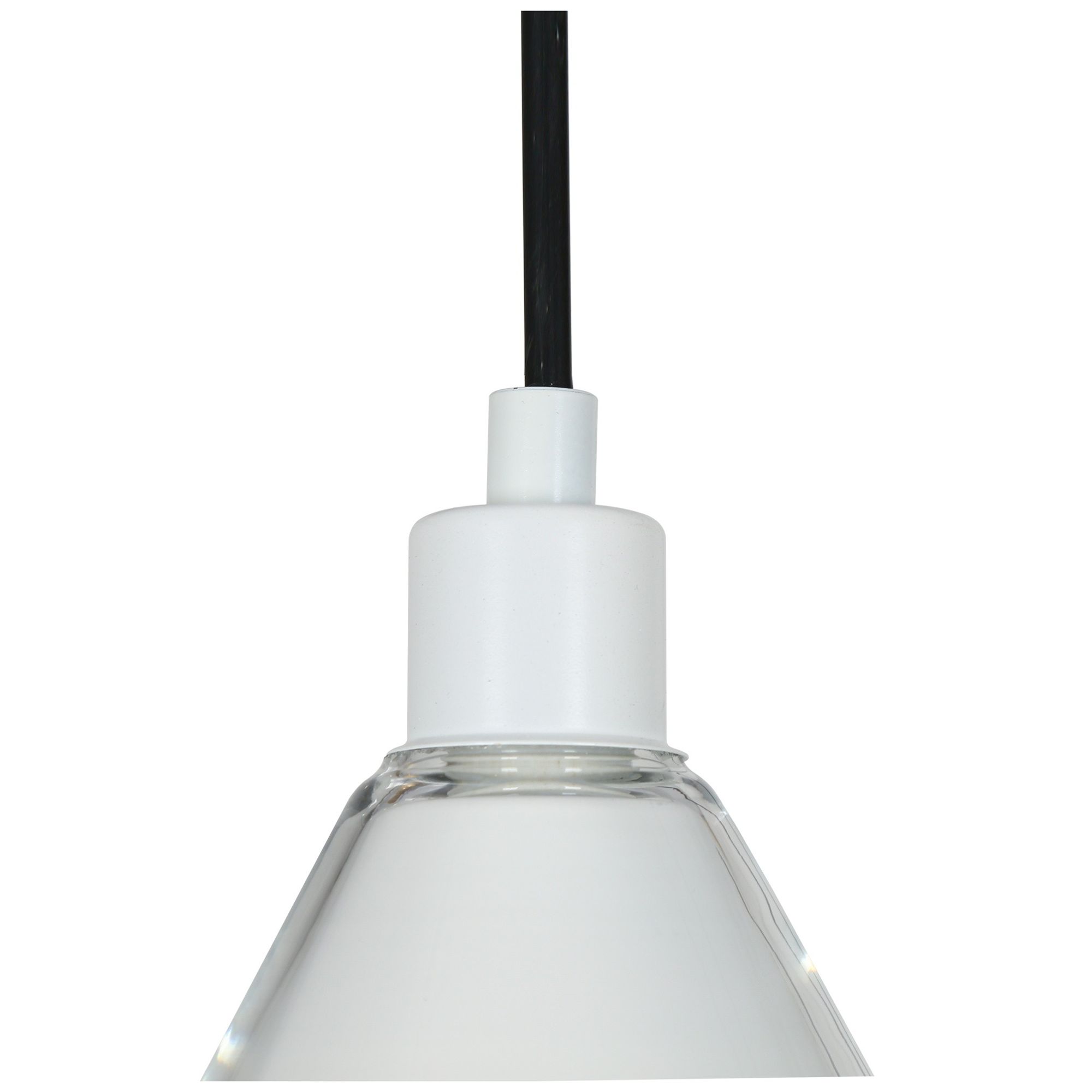 Image 3 3-Light 12.5"W Cluster White and Plated Brass Chandeliers more views