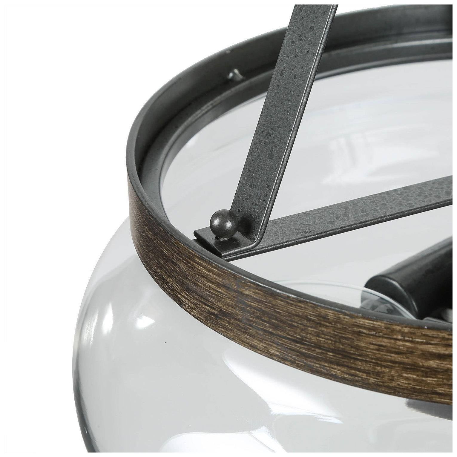 Image 2 3-Light 12.6"W Bowl Rust Bronze Chandeliers more views