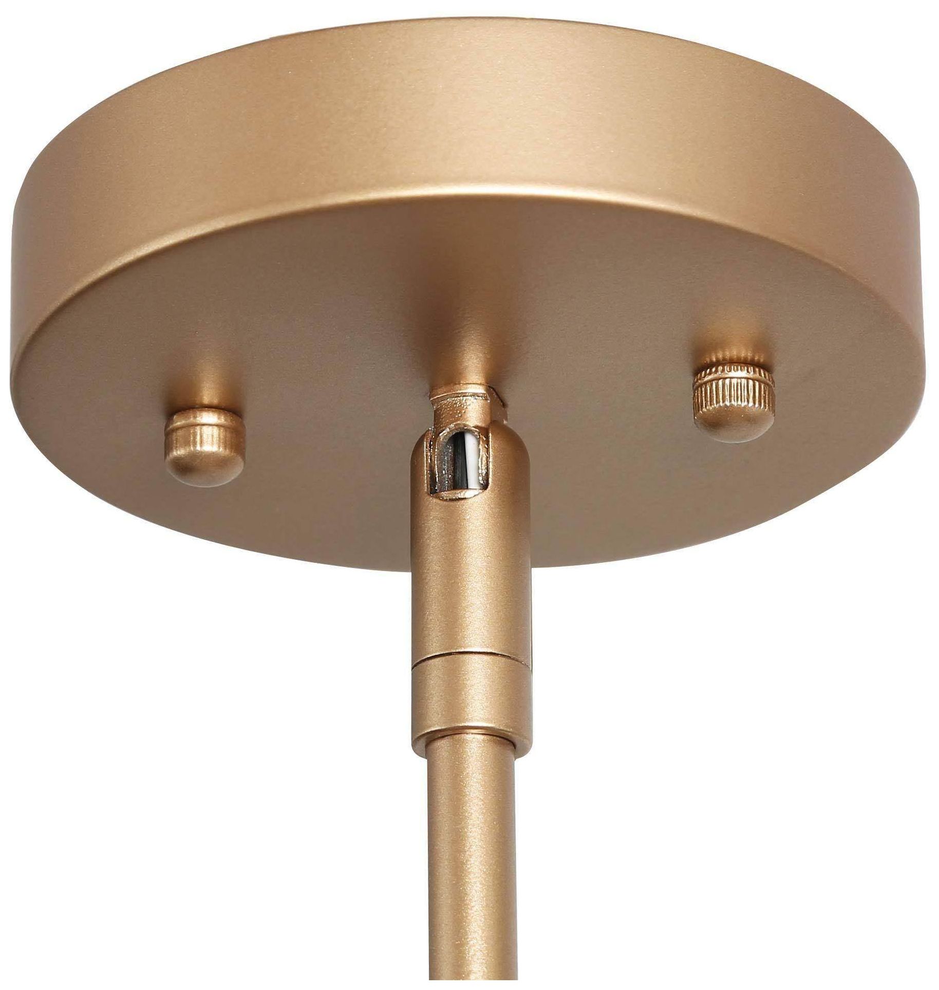 Image 3 3-Light 15.7"W Drum Dark Gold  Chandeliers more views