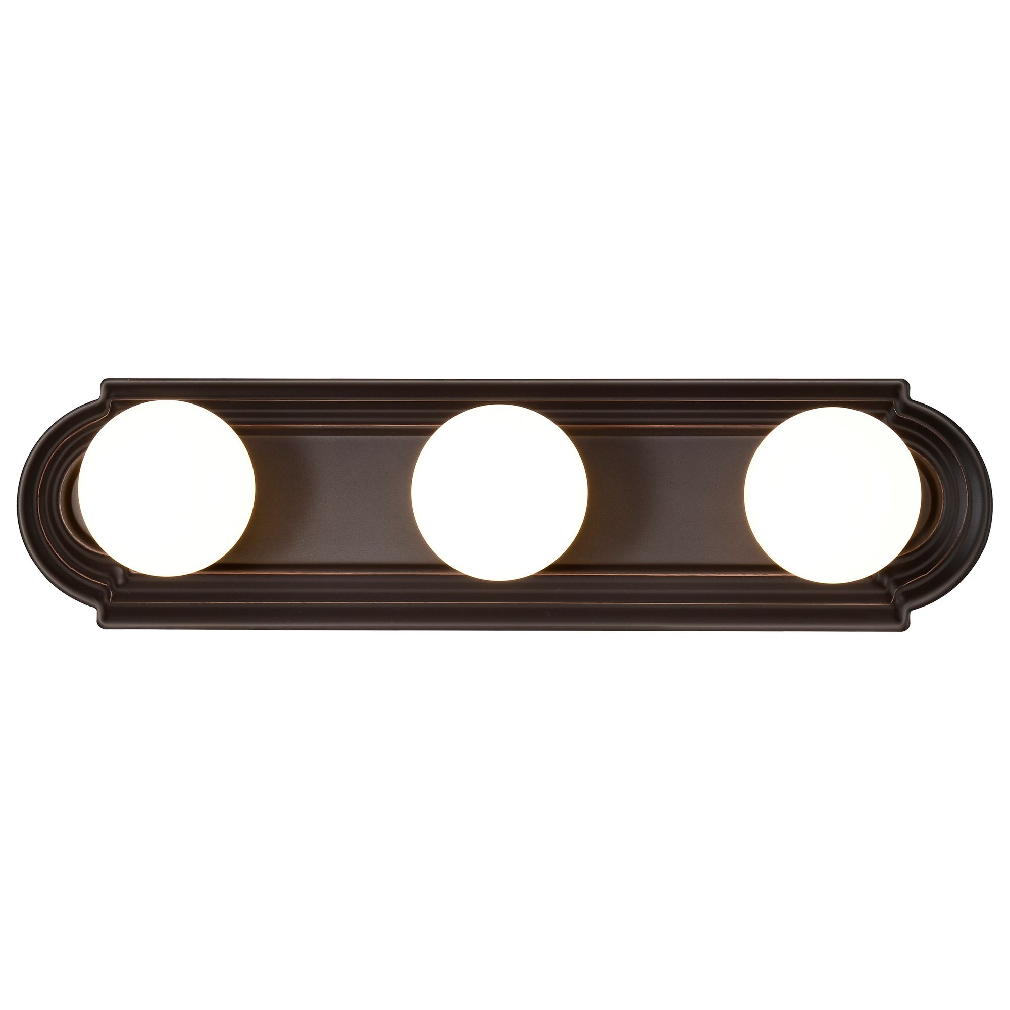 Image 7 3 Light; 18 in.; Vanity Racetrack Style more views