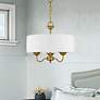 2_3 Light Antique Gold Leaf Pendant