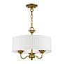 4_3 Light Antique Gold Leaf Pendant more views
