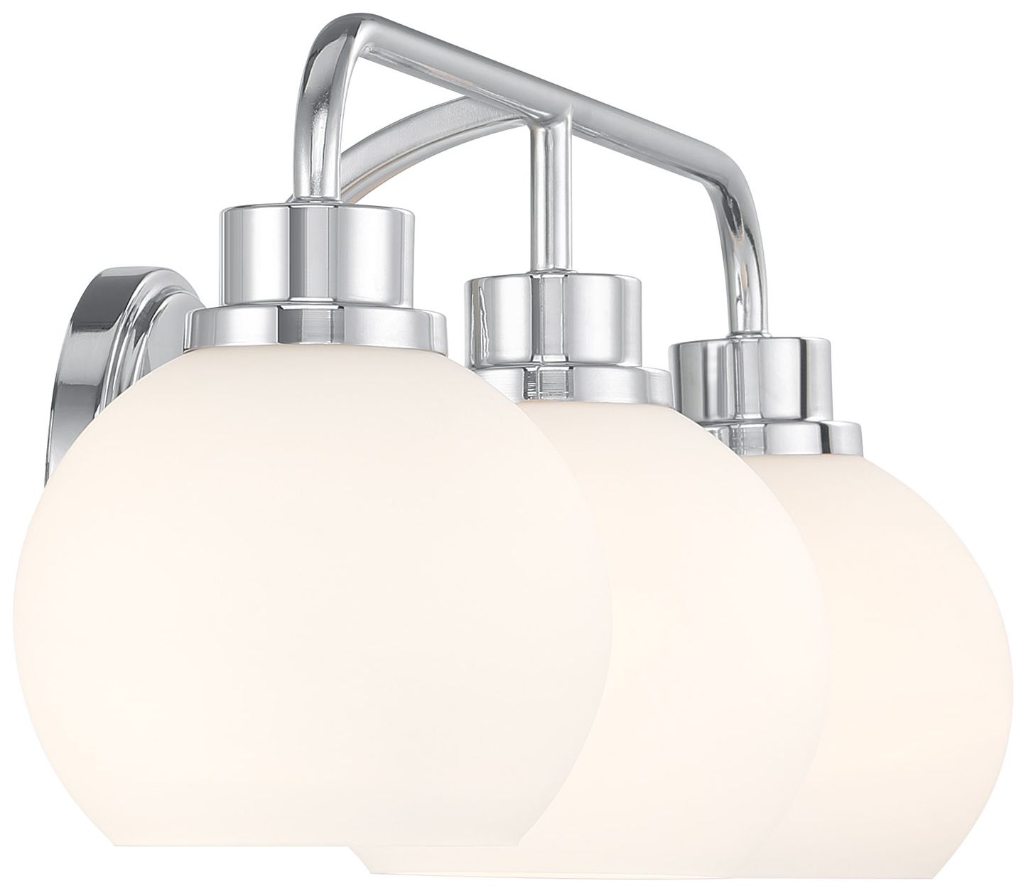 Image 5 3-Light Bathroom Vanity Light in Chrome more views