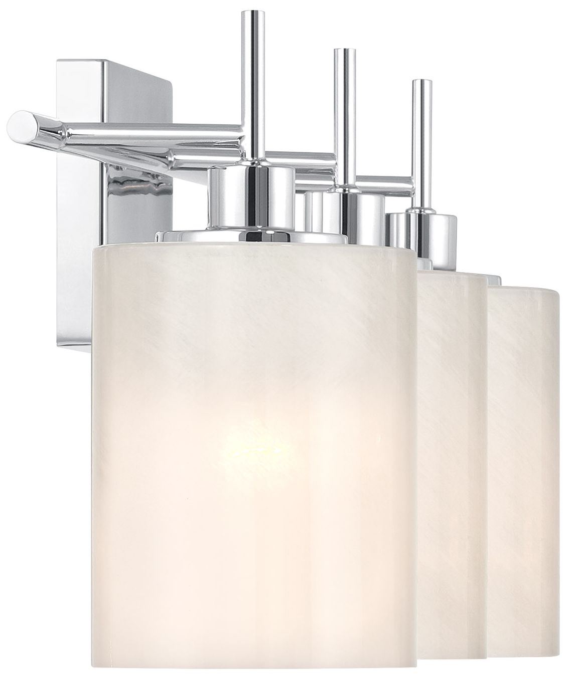 Image 5 3-Light Bathroom Vanity Light in Chrome more views