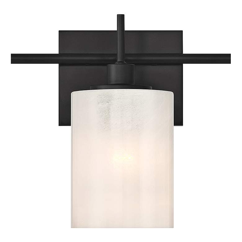 Image 2 3-Light Bathroom Vanity Light in Matte Black more views