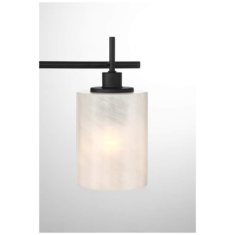 Image 6 3-Light Bathroom Vanity Light in Matte Black more views