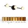 4_3-Light Black and Brass Integrated LED Vanity Light more views
