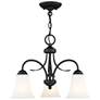 2_3 Light Black Convertible Dinette Chandelier/Ceiling Mount