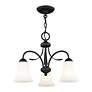 4_3 Light Black Convertible Dinette Chandelier/Ceiling Mount more views