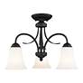 7_3 Light Black Convertible Dinette Chandelier/Ceiling Mount more views