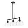 6_3 Light Black Linear Chandelier more views