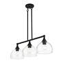 7_3 Light Black Linear Chandelier more views