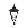 5_3 Light Black Outdoor Large Post Top Lantern more views