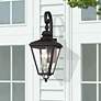 1_3 Light Black Outdoor Large Wall Lantern