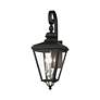 4_3 Light Black Outdoor Large Wall Lantern more views