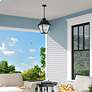 3_3 Light Black Outdoor Pendant Lantern more views