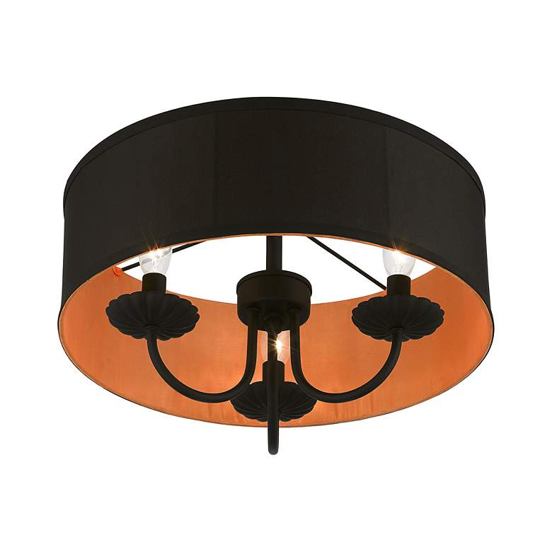 Image 6 3 Light Black Semi-Flush Mount more views