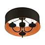 7_3 Light Black Semi-Flush Mount more views