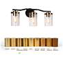 4_3-Light Brass Gold Bathroom Vanity Light more views