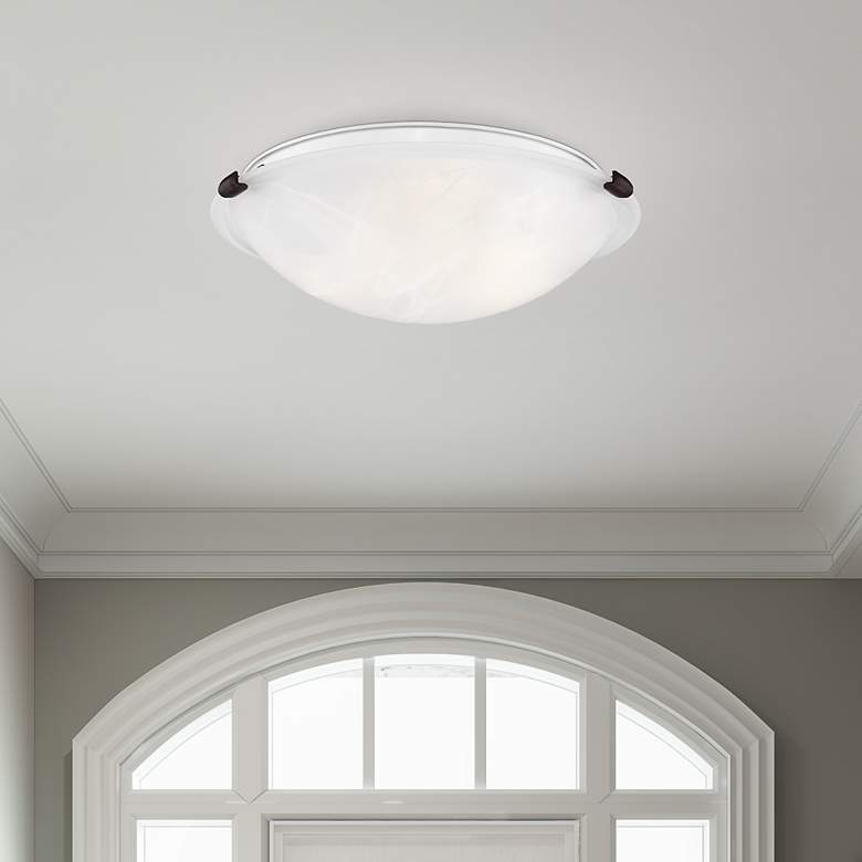 Image 1 3 Light Bronze Ceiling Mount