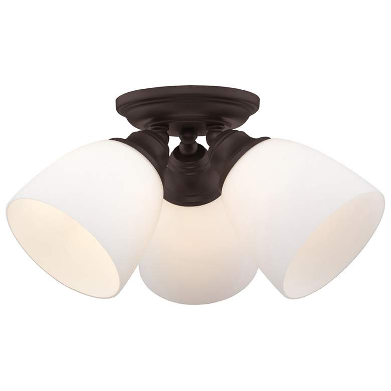 Image 1 3 Light Bronze Ceiling Mount