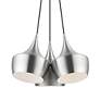 5_3 Light Brushed Aluminum Cluster Pendant more views