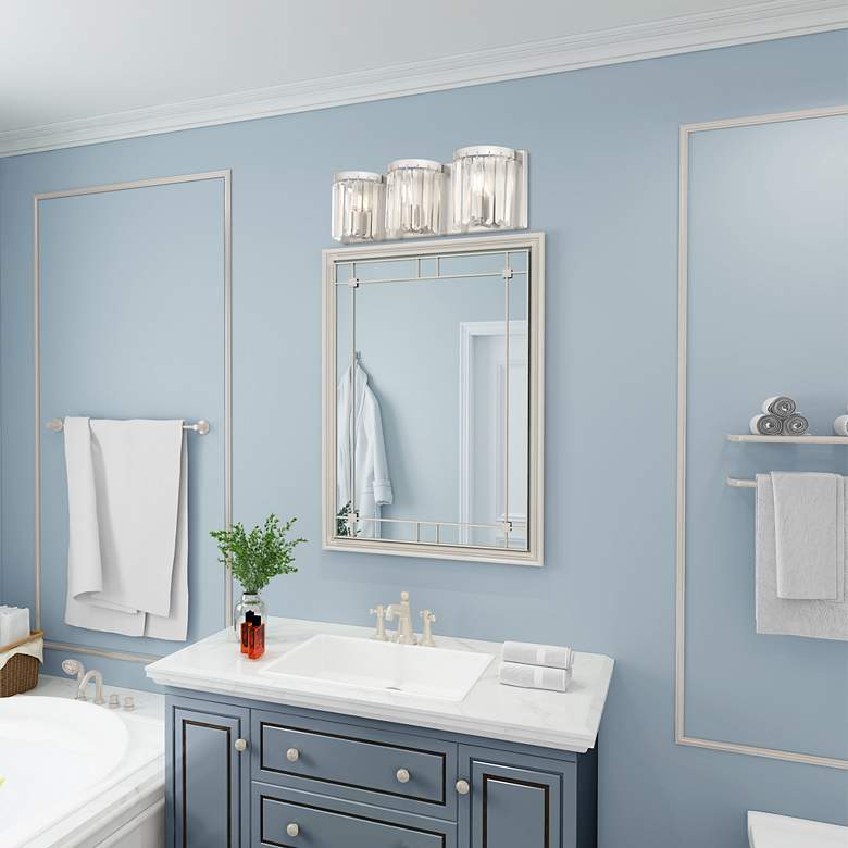 Image 6 3 Light Brushed Nickel ADA Bath Vanity more views